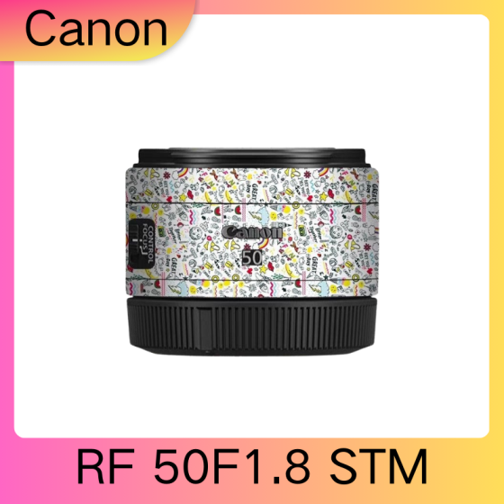 Lentes Canon RF50F1.8 STM  - Pele câmera, adesivo câmera - com alta resistência a arranhões, à prova d'água e com design elegante.